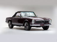 1965 Mercedez Benz 230 SL Maroon 113042-10-0101396